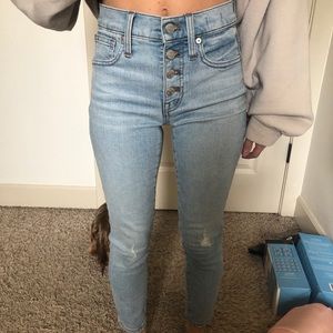 Madewell high-rise skinny jeans